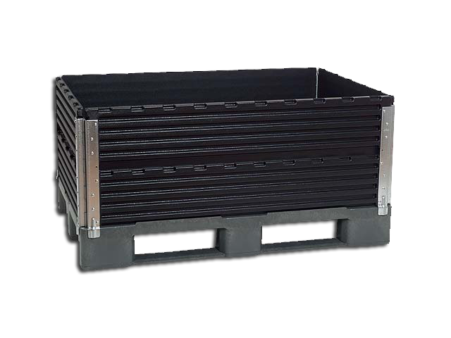 Pallet Collar 800 x 1200 mm with 4 Hinges - 400