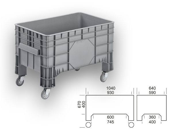 GBGR 106467 - wheel box / container