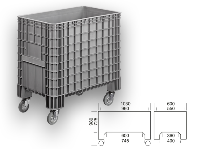 GBGR 106098 - wheel box / container